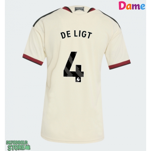 Manchester United Matthijs de Ligt #4 Replika Tredjetrøje Dame 2026-27 Kortærmet